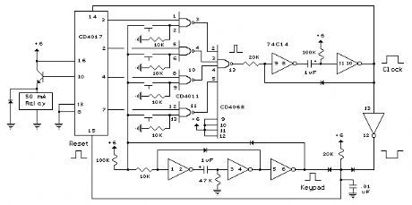 Digital Electronic Lock circuit