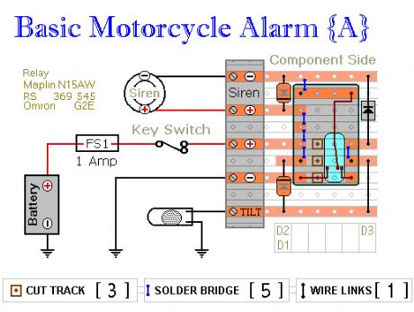 Two Motorcycle Alarms 2 - No.5 & 6