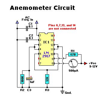 PCB for Dan Fink's Anemometer