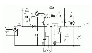 1.5V-25V Power Supply with Preregulator