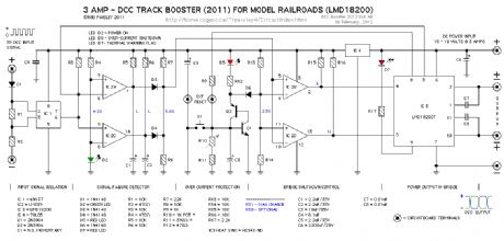 3 Amp DCC Booster
