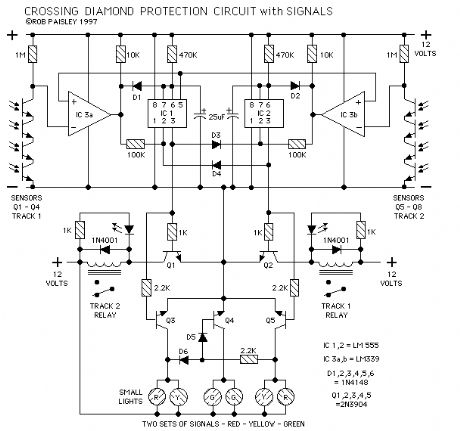 L.M.R.G. Diamond Protection Circuit Schematic