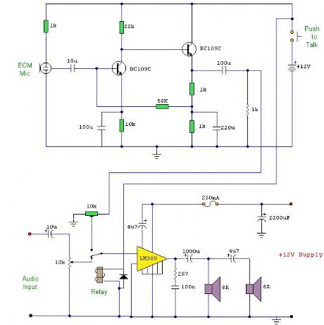 Audio Voice-Over Circuit 2