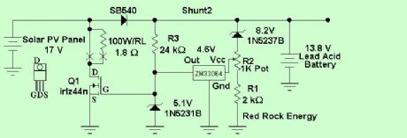Shunt Charge Controller