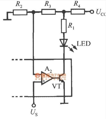 Overspeed alarm indicator with hysteresis circuit diagram
