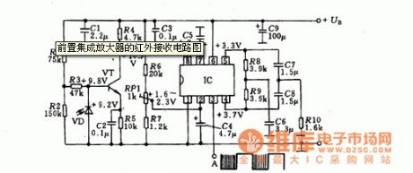 Praevia integrated amplifier infrared reception circuit diagram