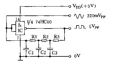 Square wave, sine wave generator circuit diagram
