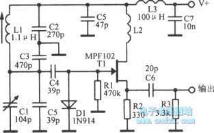 10 MHZ variable frequency oscillator