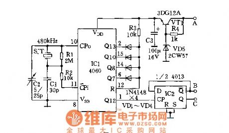 High-precision 50Hz time base circuit and its application
