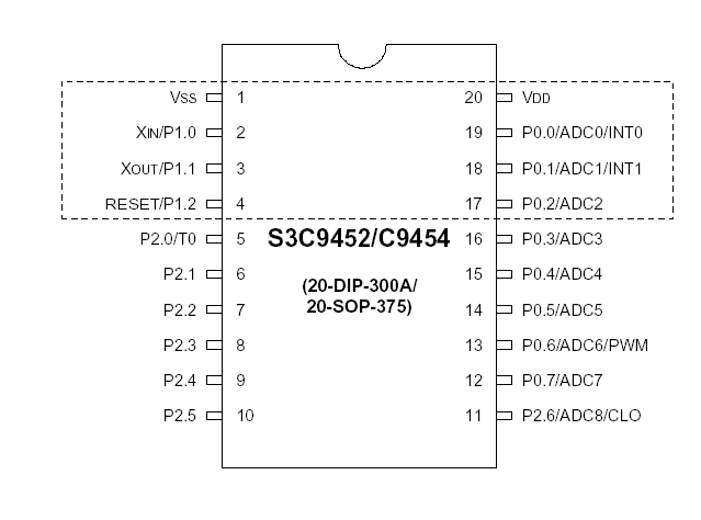 Микросхема s3f94c4ezz dk94 схема включения