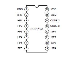 Sc9149a схема включения