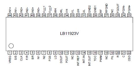 Lb11923 схема подключения