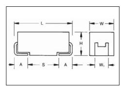 TAJE227M016RNJ package dimensions