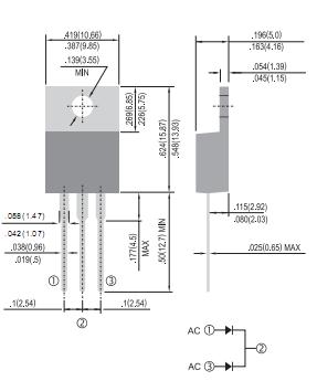 ER1006CT package dimensions