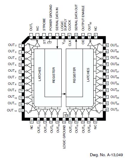 UCN5833A diagram