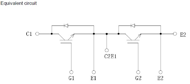 2MBI150U4H-120 equivalent circuit