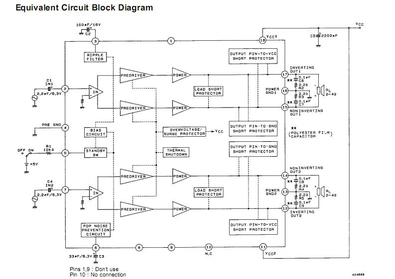 LA4708 block diagram