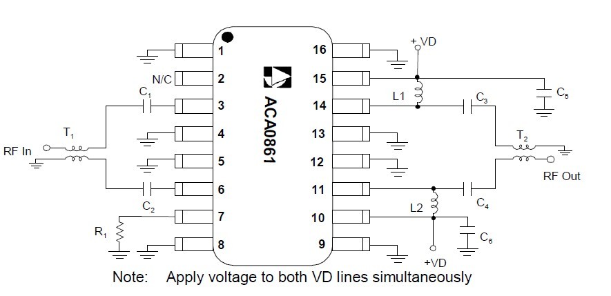 ACA0861B test diagram