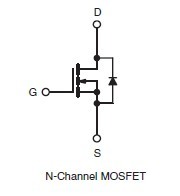 IRF520PBF internal structure