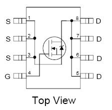 IRF7493PBF Pin configuration