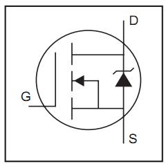 IRFZ46N block diagram