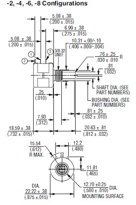 3590S-2-501 dimension