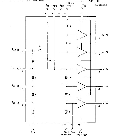 LA5315 pin connection