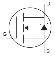 IRF640NS block diagram