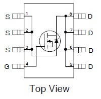 IRF8707PBF pin connection