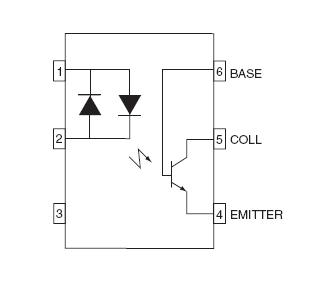 H11AA1 Pin Configuration