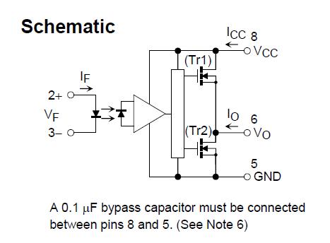 TLP350 block diagram