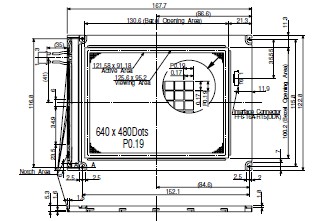 LM64K112 dimensions