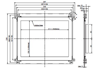 LJ64H052 dimensions