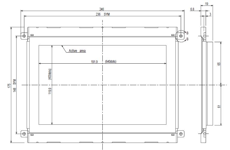 LJ64H034 dimensions