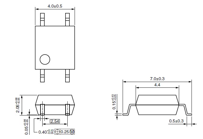 ps7241e-1a-f4 dimensions