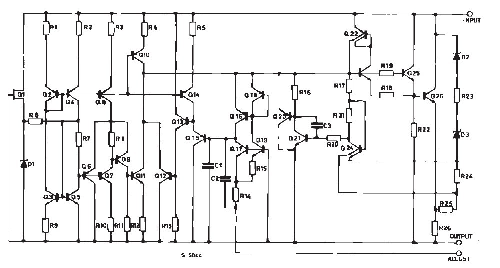 LM317TG block diagram