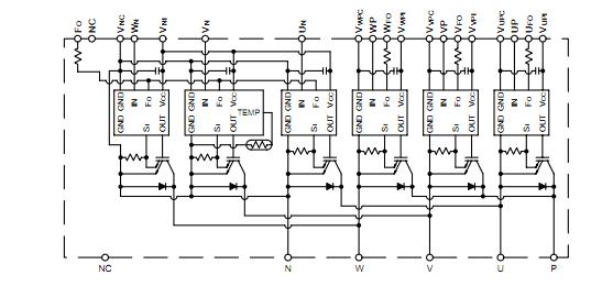 PM100CSA060 block diagram