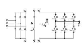 SKIIP30NAB12T10 pin connection