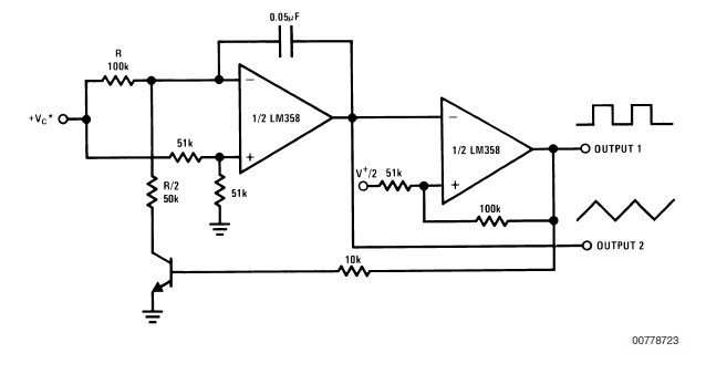 LM358AMX block diagram