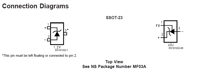  LM4051BIM3X-1.2 circuit diagram