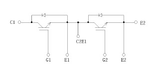 2MBI600U2E-060 block diagram