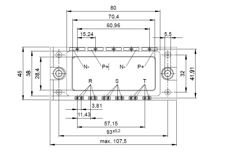 DDB6U145N16L block diagram