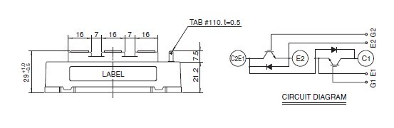 CM200DY-24A circuit diagram