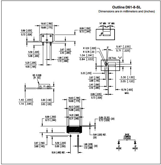 82CNQ030A dimension figure