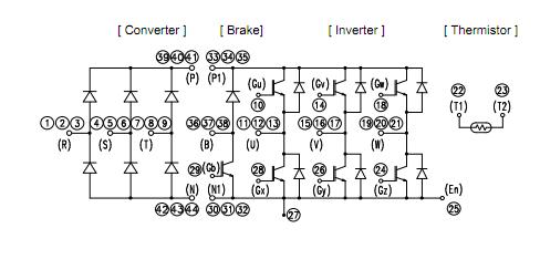 7MBR150RA-060 block diagram