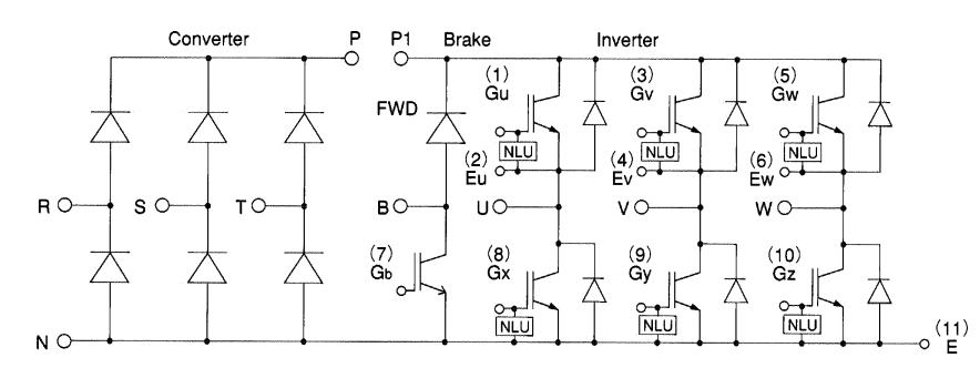 7MBR15NE120 block diagram