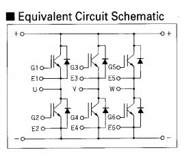 6MBI50FA-060 block diagram