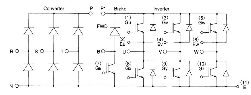 7MBR10NF120 block diagram