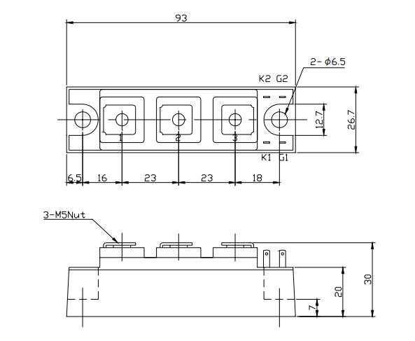 PDT10012 dimension figure