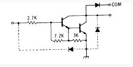 uln2003 pin connection